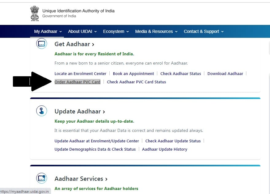 Plastic /PVC Aadhar Card Online Apply Only In 50 Rupees 2023 |