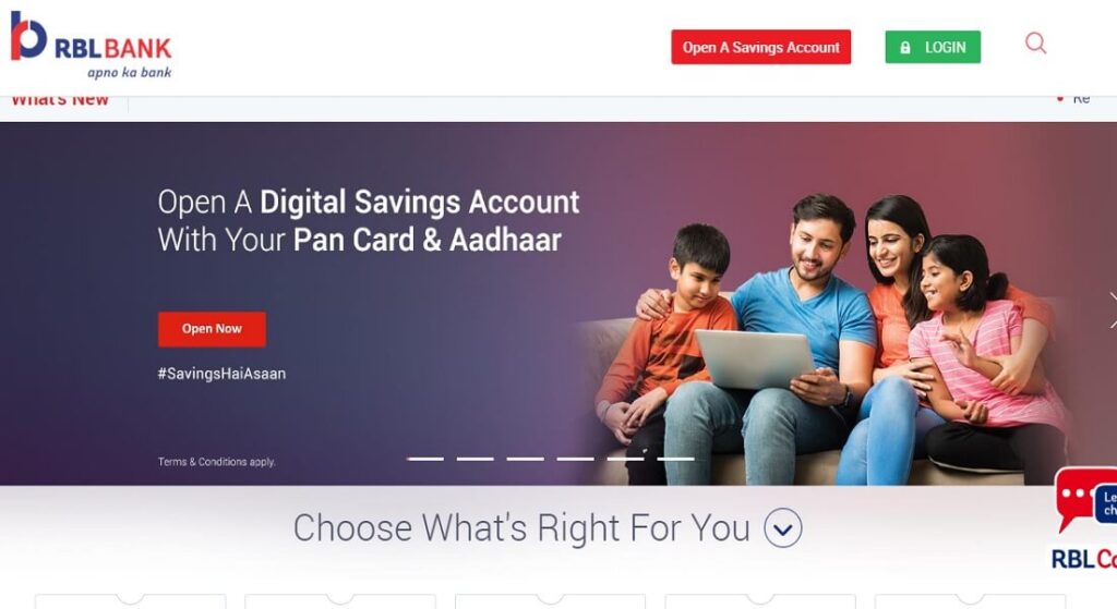 RBL BANK account open in 3 step in hindi